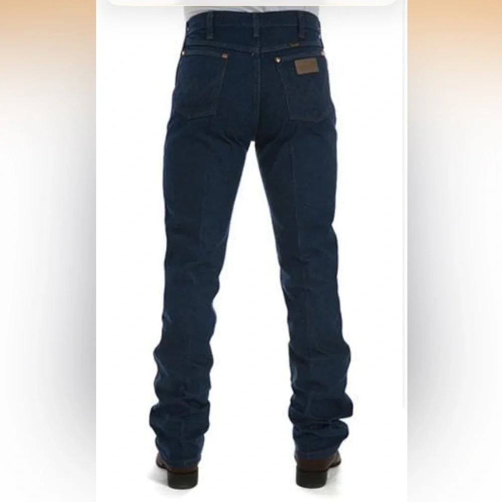 NWT Wrangler Men's Cowboy Cut Original Fit Jean 34 X 32 - Picture 5 of 7